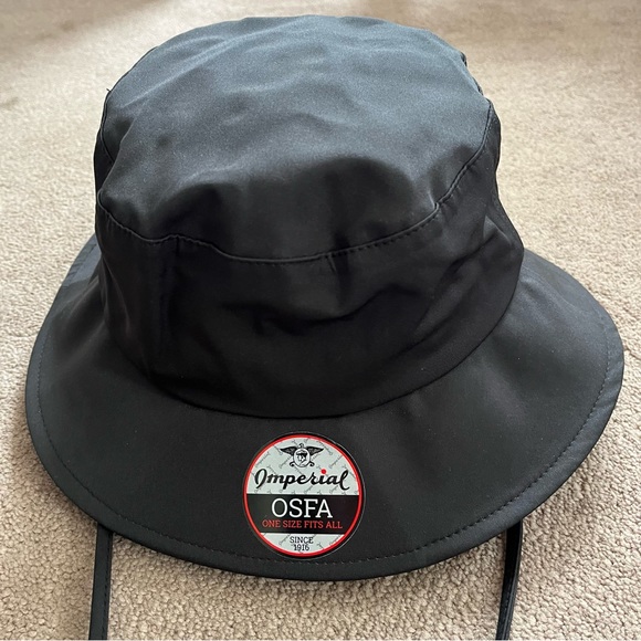 NWT Imperial Waterproof Bucket Hat with Removable Strap - Picture 1 of 11